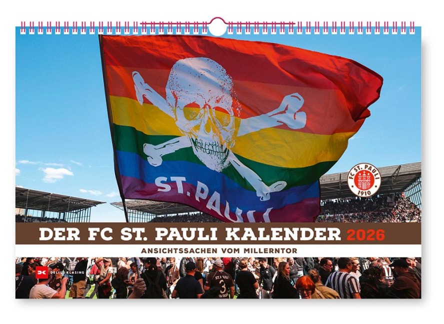 Der FC St. Pauli Kalender 2026 - 