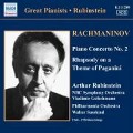 Cover-Bild zum Titel 'Klavierkonzert 2/Rhapsodie' von 'Rubinstein/Golschmann/Susskind'