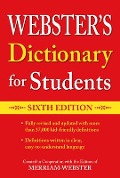 Cover-Bild zum Titel 'Webster's Dictionary for Students, Sixth Edition' von ''