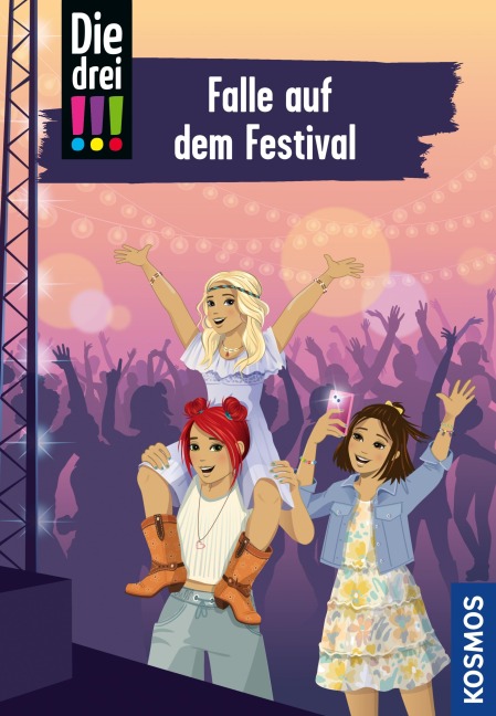 Die drei !!!, 118, Falle auf dem Festival (drei Ausrufezeichen) - Kirsten Vogel