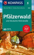 KOMPASS Wanderführer Pfälzerwald und Deutsche Weinstraße, 60 Touren mit Extra-Tourenkarte - 