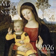 Cover-Bild zum Titel '2026 Mary and the Saints Wall Calendar' von 'Holy Evangelists'