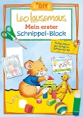 Cover-Bild zum Titel 'Mein erster Schnippel-Block - Leo Lausemaus' von ''