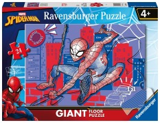 Cover-Bild zum Titel 'Ravensburger Kinderpuzzle 03088 - Der Superheld Spiderman - Bodenpuzzle mit 24 großen Puzzleteilen, für kleine Spiderman-Fans ab 3 Jahren' von ''