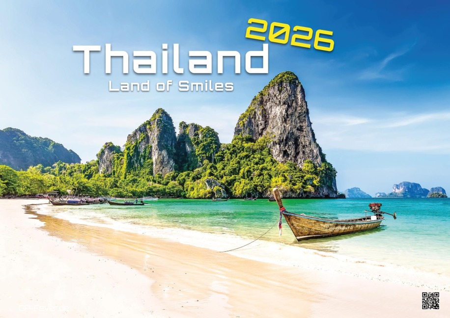 Thailand - Land of Smiles - 2026 - Kalender DIN A3 - 
