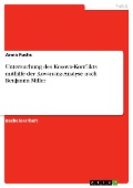 Cover-Bild zum Titel 'Untersuchung des Kosovo-Konflikts mithilfe der Kovarianz-Analyse nach Benjamin Miller' von 'Anna Fuchs'