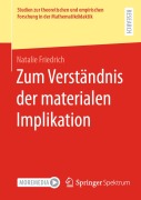 Cover-Bild zum Titel 'Zum Verständnis der materialen Implikation' von 'Natalie Friedrich'