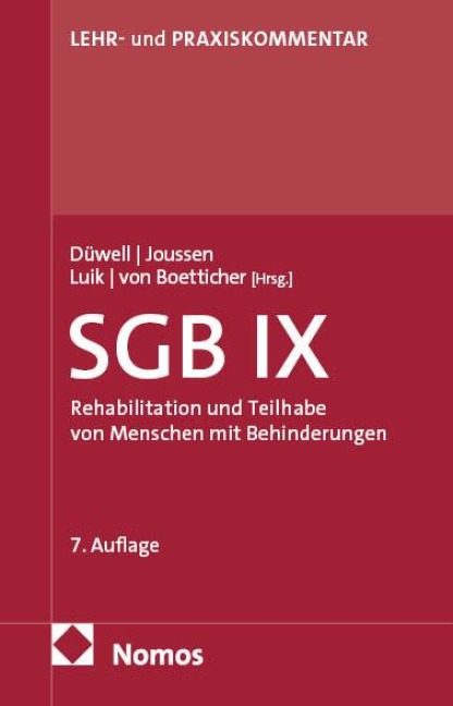 Sozialgesetzbuch IX: SGB IX - 
