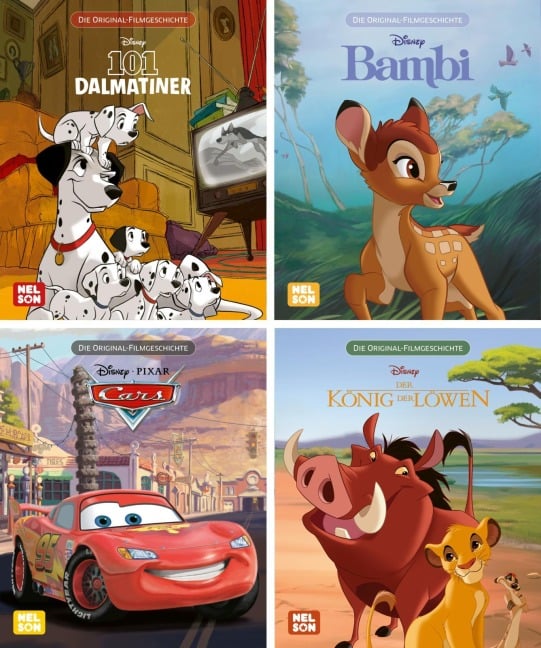 Nelson Mini-Bücher: Disney Filmklassiker 17-20 - 