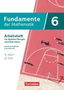 Cover-Bild zum Titel 'Fundamente der Mathematik 6. Schuljahr - Nordrhein-Westfalen - Arbeitsheft zum Schulbuch mit Erklärfilmen und digitalen Übungen' von ''