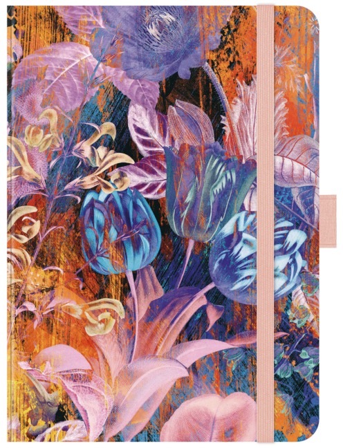 Premium Timer Big "Romantic Flowers" 2027 - 