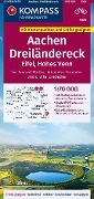 Cover-Bild zum Titel 'KOMPASS Fahrradkarte 3324 Aachen, Dreiländereck, Eifel, Hohes Venn mit Knotenpunkten 1:70.000' von ''