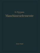 Cover-Bild zum Titel 'Maschinenelemente' von 'Gustav Niemann'