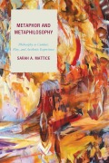 Cover-Bild zum Titel 'Metaphor and Metaphilosophy' von 'Sarah A. Mattice'