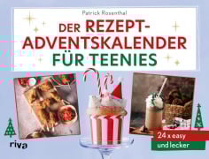 Cover-Bild zum Titel 'Der Rezept-Adventskalender für Teenies' von 'Patrick Rosenthal'