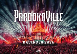 Cover-Bild zum Titel 'Der offizielle Parookaville-Kalender 2026' von 'Parookaville GmbH'