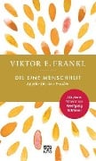 Cover-Bild zum Titel 'Die eine Menschheit' von 'Viktor E. Frankl'