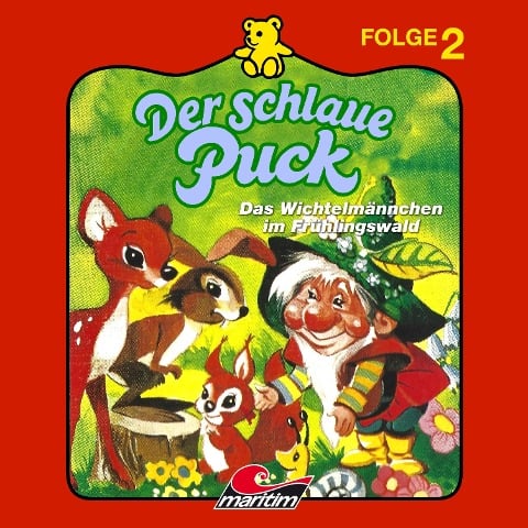 Das Wichtelmännchen im Frühlingswald - Erika Burk