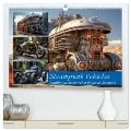 Steampunk Vehicles (hochwertiger Premium Wandkalender 2025 DIN A2 quer), Kunstdruck in Hochglanz - Steffen Gierok-Latniak