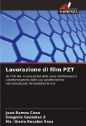 Cover-Bild zum Titel 'Lavorazione di film PZT' von 'Juan Ramos Cano, Gregorio Gonzalez Z, Ma. Gloria Rosales Sosa'