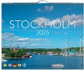 Burde Wandkalender Stockholm 2025 - 