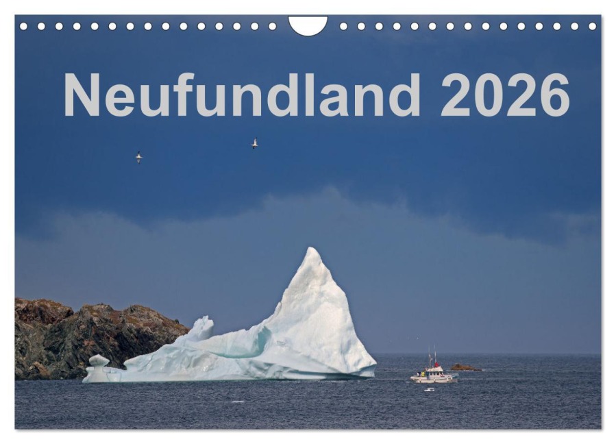 Neufundland 2026 (Wandkalender 2026 DIN A4 quer), CALVENDO Monatskalender - Jörg Dauerer