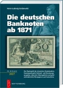 Cover-Bild zum Titel 'Die deutschen Banknoten ab 1871' von 'Hans-Ludwig Grabowski'