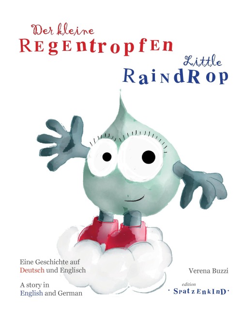 Der kleine Regentropfen - deutsch/englisch - Verena Buzzi