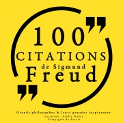 Cover-Bild zum Titel '100 citations de Sigmund Freud' von 'Sigmund Freud'