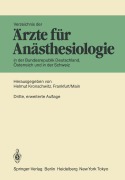 Cover-Bild zum Titel 'Verzeichnis der Ärzte für Anästhesiologie in der Bundesrepublik Deutschland, Österreich und der Schweiz' von ''