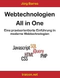 Cover-Bild zum Titel 'Webtechnologien - All in One' von 'Jörg Barres'