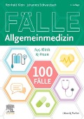 Cover-Bild zum Titel '100 Fälle Allgemeinmedizin' von 'Reinhold Klein, Johannes Schwarzbach'