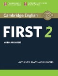 Cover-Bild zum Titel 'Cambridge English First 2. Student's Book with answers' von ''