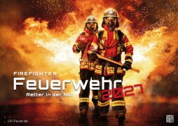 Cover-Bild zum Titel 'FIREFIGHTER - Retter in der Not - Feuerwehr - 2027 - Kalender DIN A2' von ''