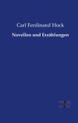 Cover-Bild zum Titel 'Novellen und Erzählungen' von 'Carl Ferdinand Hock'