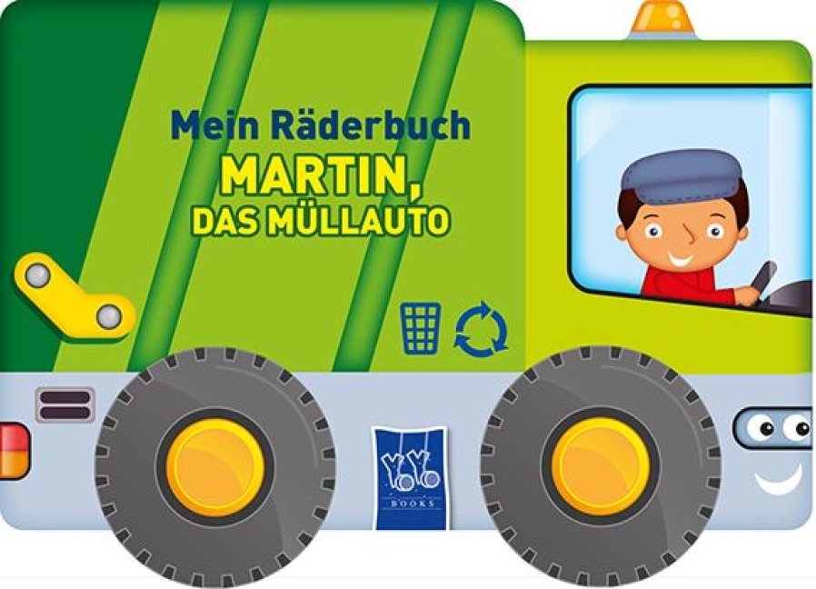 Mein Räderbuch - Martin, das Müllauto -