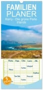 Cover-Bild zum Titel 'Familienplaner 2026 - Kerry - Die grüne Perle Irlands mit 5 Spalten (Wandkalender, 21 x 45 cm) CALVENDO' von 'Sell Pixs:Sell'