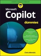 Cover-Bild zum Titel 'Microsoft Copilot für Dummies' von 'Chris Minnick'