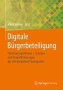 Cover-Bild zum Titel 'Digitale Bürgerbeteiligung' von ''