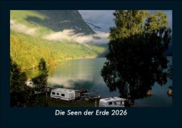 Cover-Bild zum Titel 'Die Seen der Erde 2026 Fotokalender DIN A5' von 'Tobias Becker'