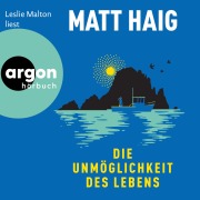 Cover-Bild zum Titel 'Die Unmöglichkeit des Lebens' von 'Matt Haig'