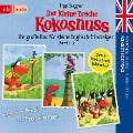 Cover-Bild zum Titel 'Englisch lernen mit dem kleinen Drachen Kokosnuss - Die große Box für kleine Englisch-Einsteiger (Band 1-3)' von 'Ingo Siegner'