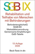 Cover-Bild zum Titel 'SGB IX Rehabilitation und Teilhabe von Menschen mit Behinderungen' von ''