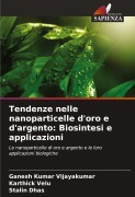 Cover-Bild zum Titel 'Tendenze nelle nanoparticelle d'oro e d'argento: Biosintesi e applicazioni' von 'Ganesh Kumar Vijayakumar, Karthick Velu, Stalin Dhas'