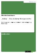Cover-Bild zum Titel '"Malina" - Eine moderne Mordgeschichte' von 'Mareike Sesselmann'