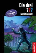 Cover-Bild zum Titel 'Die drei ??? Schattenwelt (drei Fragezeichen)' von 'Hendrik Buchna, Kari Erlhoff, Christoph Dittert'