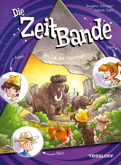 Die ZeitBande. Band 4. Im Tal der Mammuts - Benjamin Schreuder