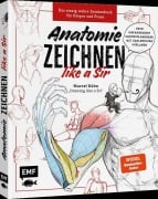 Cover-Bild zum Titel 'Anatomie zeichnen like a Sir' von 'Marcel Kühn'