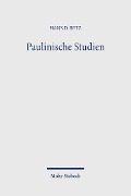 Cover-Bild zum Titel 'Paulinische Studien' von 'Hans Dieter Betz'