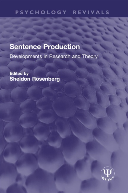 Sentence Production - 